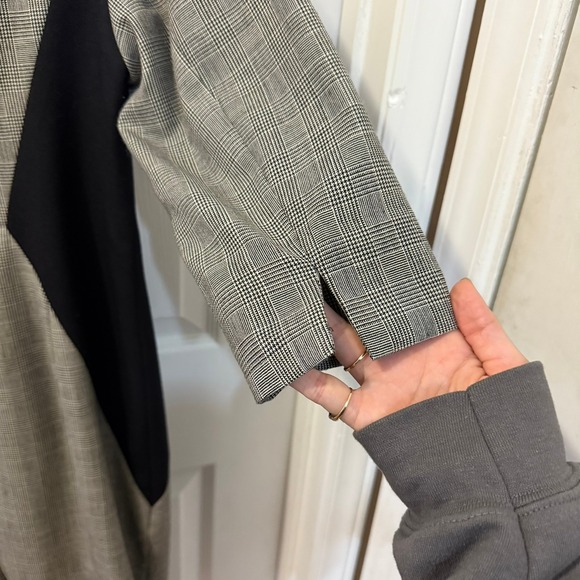 Pendleton Sheath Fitted Lined Glen Plaid Virgin Wool Dress Sz 12 Classy Business - Picture 9 of 15